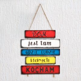 Tabliczka “Dom jest tam …”